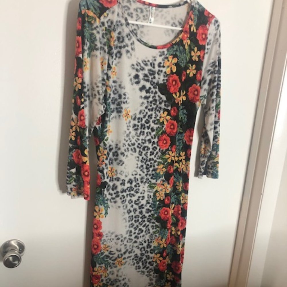 Floral Bodycon Dress